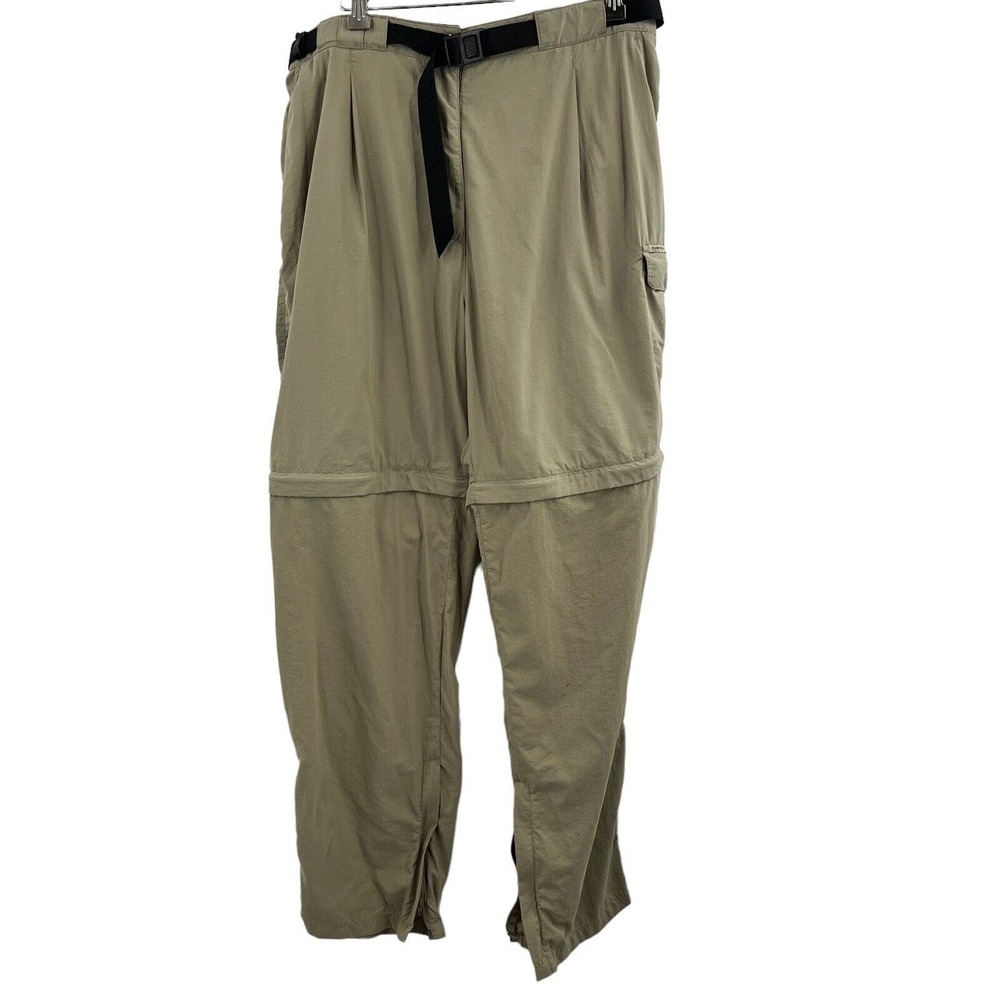 Exofficio Convertible Zip Off Nylon Pants Ladies Large‎